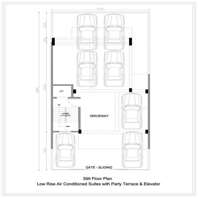 Stilt Floor Plan